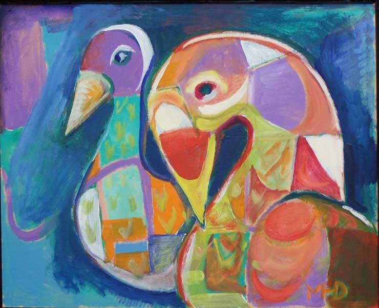 Oiseaux Peinture