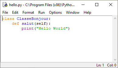 Hello World en Python